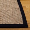 Natural Fiber Twill Plain Seagrass NF111 Indoor Rugs - Safavieh - 3 of 4