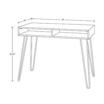 room essentials hairpin desk