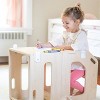 Busy Kids 2-In-1 Learning Tower Toddler Tower and Convertible Kids Art Desk - 3 of 4