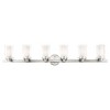 Livex Lighting Manhattan 6 - Light Vanity in  Brushed Nickel - 3 of 4