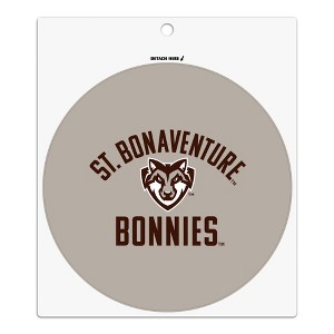 St. Bonaventure Bonnies Automotive Car Refrigerator Locker Vinyl Circle Magnet - 1 of 4