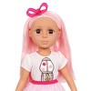 Glitter Girls Pink Candy-Themed 14" Doll Clothes with Bow A Pop of Pink - image 3 of 4