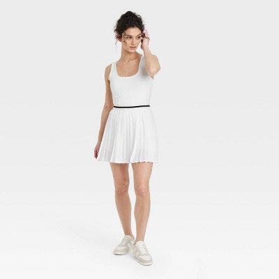 Women's Pleated Active Dress - All In Motion™ White M