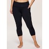 RBX Active Women's High Waisted Ultra Supportive Squat Proof Capri Legging with Pockets for Workouts, Yoga, Loungewear - 4 of 4