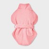 Bathrobe with Toy Dog Full Body Costume - Boots & Barkley™ - 3 of 4