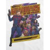 Guardians of the Galaxy: Vol. 3 Comic Art Characters Men's White Crew Neck Sweatshirt - 2 of 3