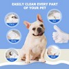 Pet Cleaning Wipes Gloves - 6PC Rinse-Free Grooming Wipes for Dogs & Cats - Bathing, Deodorizing, Paws & Fur Care - 2 of 4