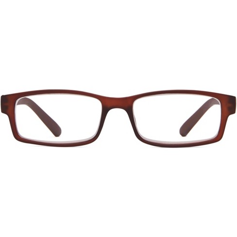 Brown store reading glasses