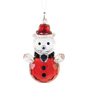 Crystal Expressions 3.0 Inch Santa Acrylic Ornament Jolly St Nick Chistmas Tree Ornaments - 1 of 3