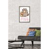 Trends International Pusheen - Snack Time Framed Wall Poster Prints - 2 of 4