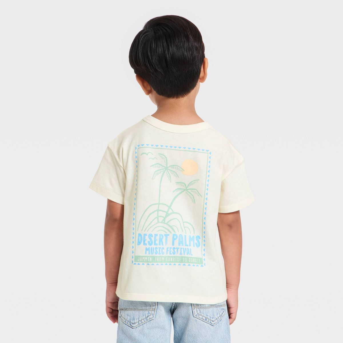 Toddler Boys' Short Sleeve Oversized T-Shirt - Cat & Jack™ - thumbnail 7