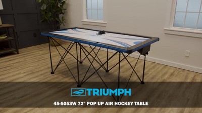 Triumph 72 Portable Pop Up Folding Pool Table - Sports Unlimited