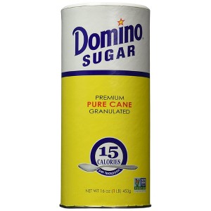 Domino Premium Pure Cane Granulated Sugar - 16 Oz (Pack of 3) - 1 of 3