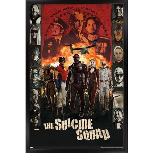 Trends International DC Comics Movie The Suicide Squad - Battle Group Framed Wall Poster Prints - 1 of 4