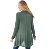 Woman Within Plus Size Lightweight Open Front Cardigan - 3 of 4