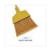 Boardwalk Corn Fiber Angled-Head Lobby Brooms, 55" Handle, Yellow, 12/Carton - 4 of 4