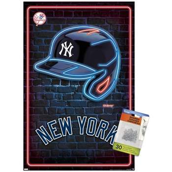 MLB New York Yankees - Drip Helmet 20 Wall Poster, 14.725 x 22.375