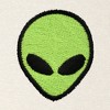 Dalix Alien Embroidered Jogger Pant Soft Fleece Relaxed Fit Lounge Mens - 2 of 4