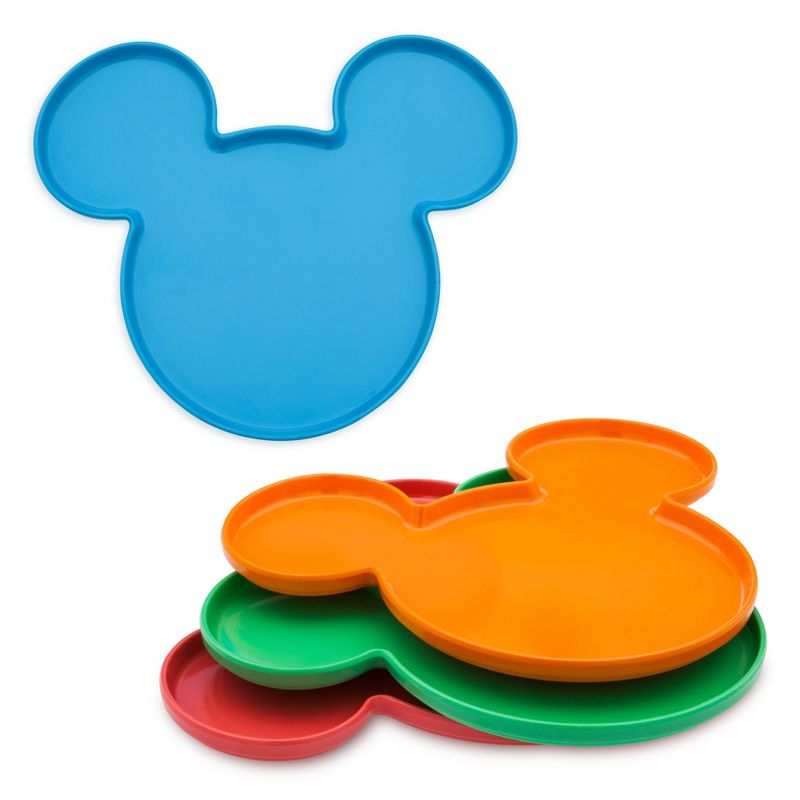 Disney Mickey Mouse 4pc 12&#34; Melamine Dinner Plates, 1 of 9