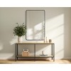 Elegant Lighting Contour Metal Rectangle Mirror 30x48 in Black - 2 of 4