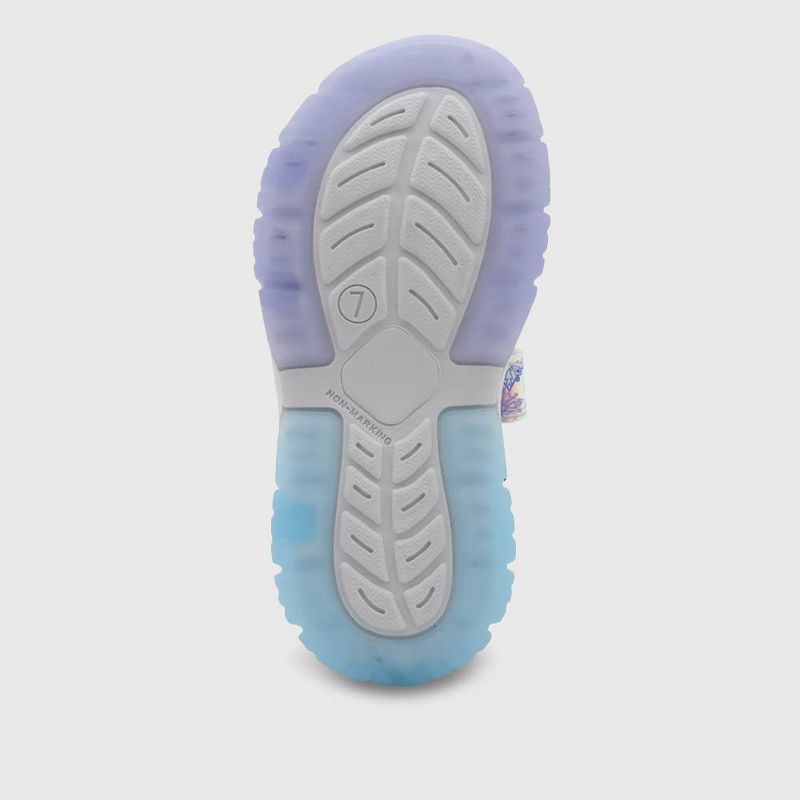 Toddler Disney Frozen Lighted Sandals - Blue, 4 of 8