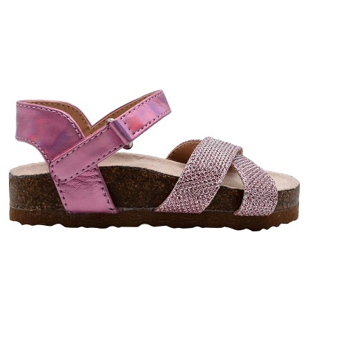 Holographic slide online sandals