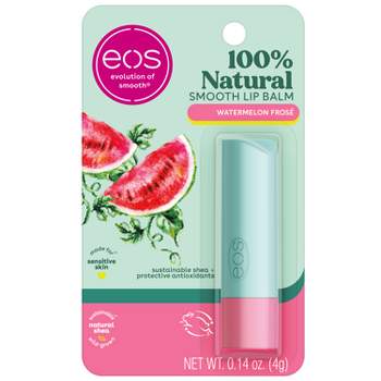 eos 100% Natural Watermelon Frosé Lip Balm Stick - 0.14oz