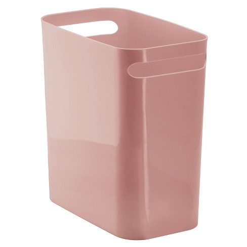 Light Blush Pink 13.3 Gallon Hefty Trash Can, Light Blush Pink