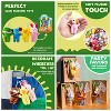 Joyfy 24 Pcs Stuffed Animals 3" Kids Party Favors Mini Plush Toys Bulk Animals Keychain Decoration Birthday Party Supplies Carnival School Prizes - 3 of 4