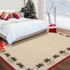 Christmas Runner Rug Solid Non-Slip Washable Christmas Kitchen Rug Holiday Decor Carpet for Dining Room Nursery Office - 3 of 4