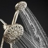 7" 48 Setting High Pressure Luxury Three-Way Rainfall/Handheld Shower Head Combo - AquaDance - image 4 of 4