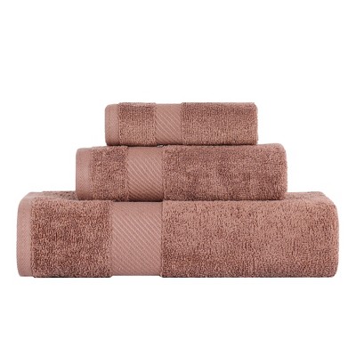 Modern Solid Classic Luxury Egyptian Cotton Towel Set by Blue Nile Mills