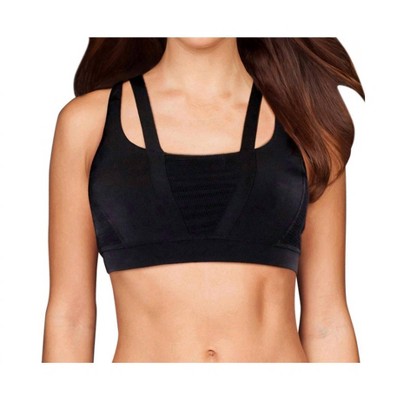 Women's Strappy Devant Low Impact Bra - TLF Apparel
