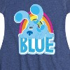 Girls' - Blue's Clues & You! - Blue Fit & Flair Cap Sleeve Dress - 2 of 3