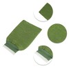 Unique Bargains Double Side Shower Gloves 8.66"x5.31" Green 1 Pc - 3 of 4