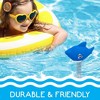 RIPPLE Shark Pool Thermometer – Floating Spa Temp Gauge, °F/°C, Cord, Fun Design - 3 of 4