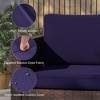 Sonkuki Patio Loveseat Sofa, All-Weather PE Rattan Wicker Set Small Patio Conversation Couch with Cushion - 4 of 4