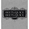 Beetlejuice Beetlejuice Black Sign Logo Adult Crew Neck Short Sleeve Tee - 2 of 2