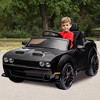 Jojoka 12V Licensed Ride On Car for Kids, Dodge Challenger Style, Toddler Ride On Toy with Remote, Spring Suspension, Music, LED Lights - 3 of 4