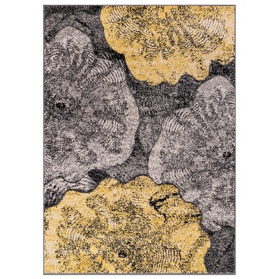 World Rug Gallery Contemporary Floral Design Area Rug