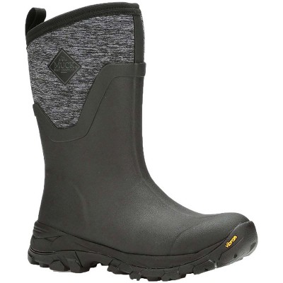 Women's Muck Arctic Ice Mid + Vibram Arctic Grip A.T. Boot, ASVMA100, Black