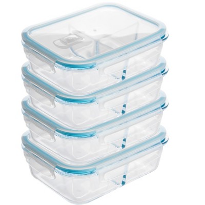 LEXI HOME Acrylic Produce Food Storage Container Organizer with