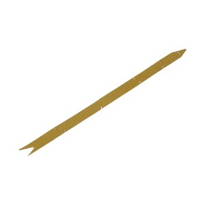 Unique Bargains Frosted Pull Ribbon Plastic 12.99"x0.63" 10 Pcs - 1 of 4