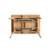 PAGED Rectangular Dining Table Classic Kitchen Table with Water-Resistant Wood Print Paper for Living Room - 4 of 4