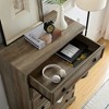 Modern 6 Drawer Dresser, Dressers for Bedroom, Tall Chest of Drawers Closet Organizers & Storage Clothes - Easy Pull Handle - 4 of 4