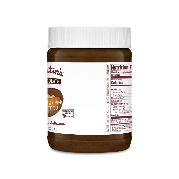 Justin&#39;s Chocolate Hazelnut Butter Blend - 12oz, 3 of 6