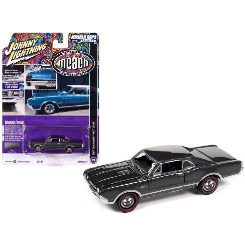 1967 Oldsmobile 442 W 30 Antique Pewter Gray Metallic mcacn Limited Ed To 4164 Pcs 1 64 Diecast Model Car By Johnny Lightning Target