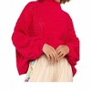 Women's Wo's Chenille Twisted Cable Pullover Sweater - POL - 2 of 3