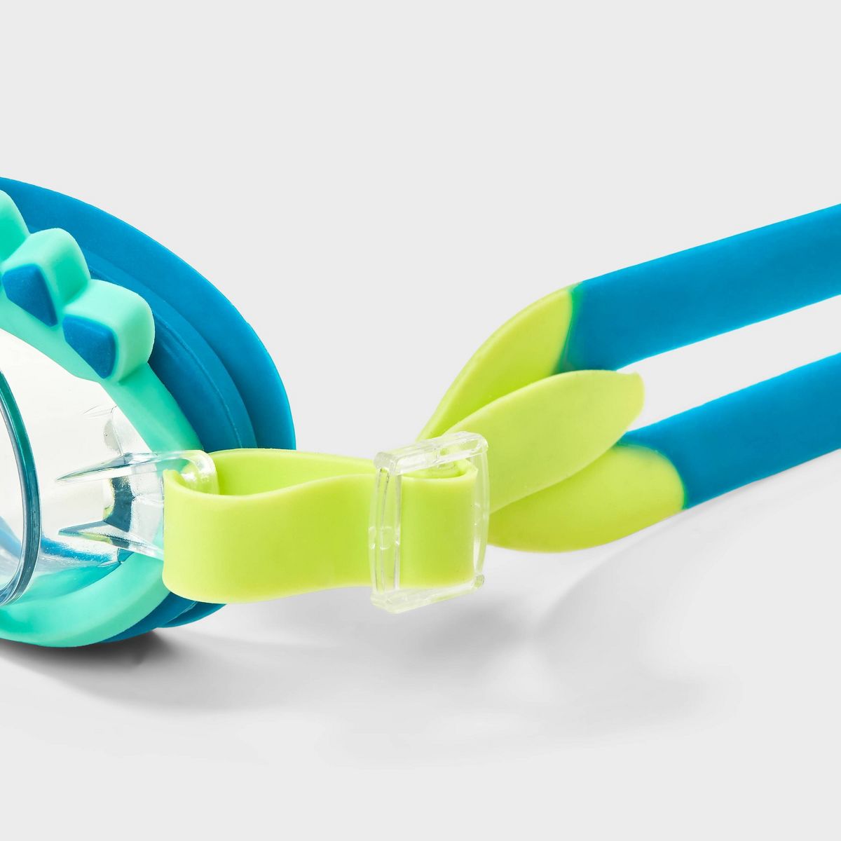 Boys' Dinosaur Swim Goggles - Cat & Jack™ Teal - thumbnail 3