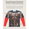 Men's Batman V Superman Wonder Woman Uniform Front Back Print Long Sleeve Costume T-Shirt - 3 of 4